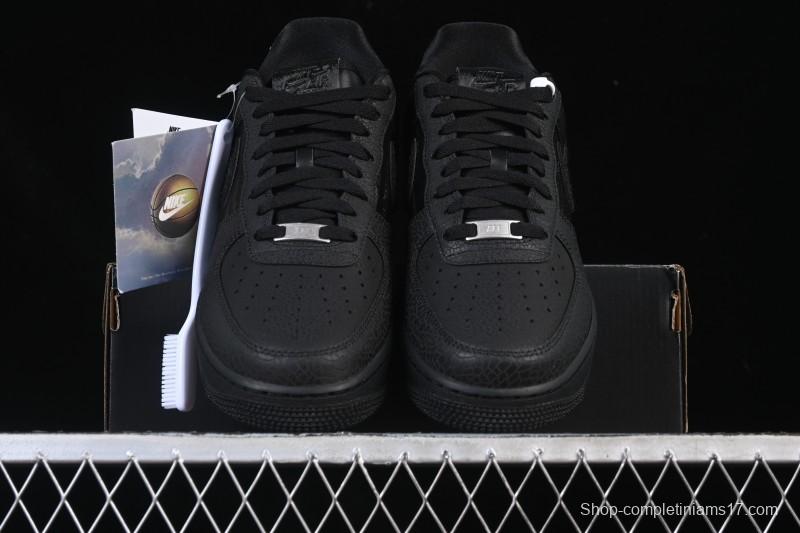 Nike Air Force 1'07 Low Casual Sneakers with Full-Length Air Cushion - HQ1977-001