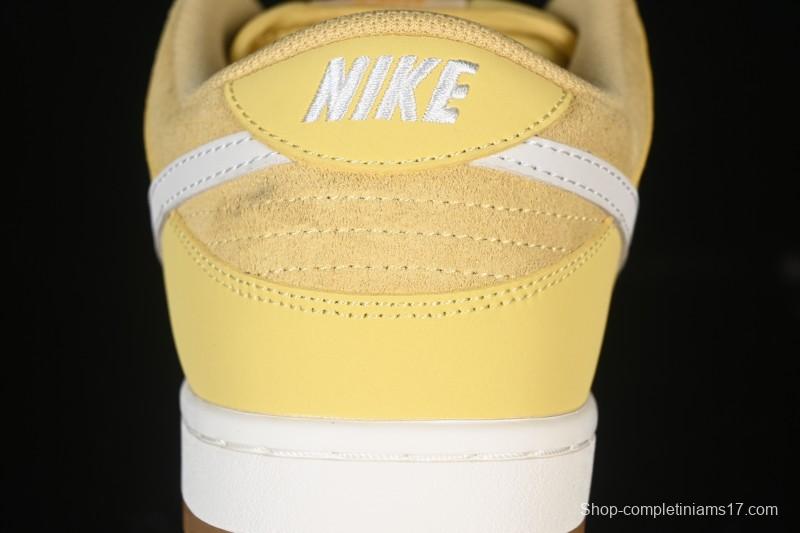 Nike SB Dunk Low Saturn Gold Low-Top Skate Shoes - FJ1674-700