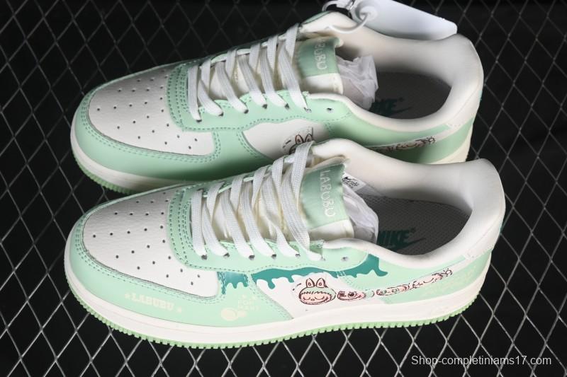 Nike Air Force 1'07 Low Casual Sneakers with Full-Length Air Cushion - KB1688-007