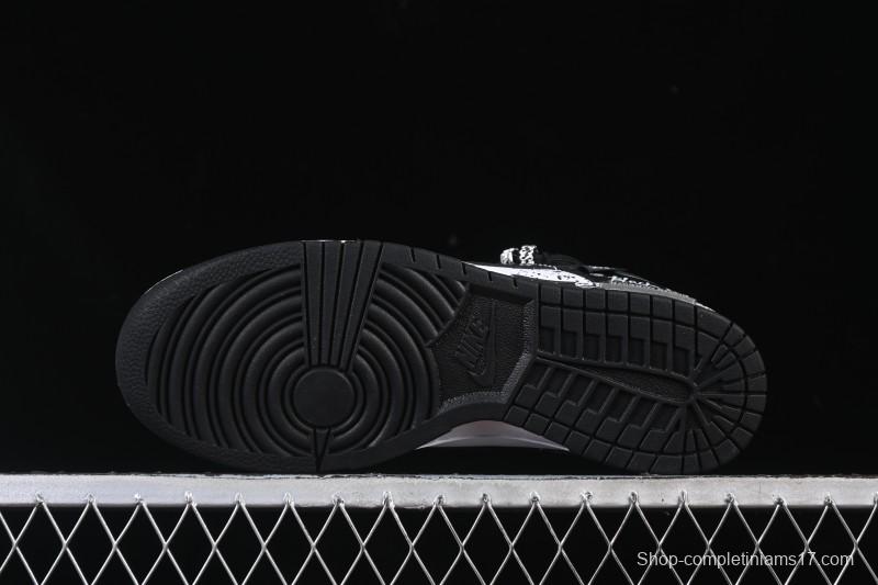 Nike SB Dunk Low Strap Custom Low-Top Casual Skate Shoes - DD1391-100