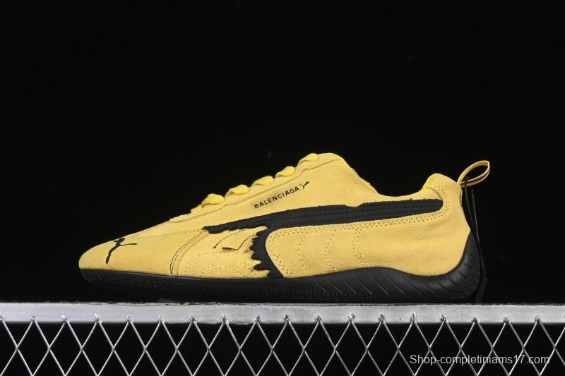 Puma The Open Product x Puma Speedcat Paris Collaboration Low-Top Lifestyle Casual Shoes - 406519-06