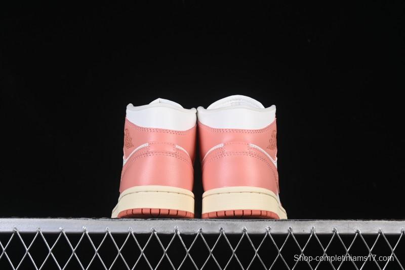 Nike Air Jordan 1 Mid AJ1 Orange Sunshine - DQ8426-180