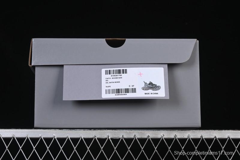 Balenciaga 3XL Satin Bows Trendy Running Shoes - W3XSB9200