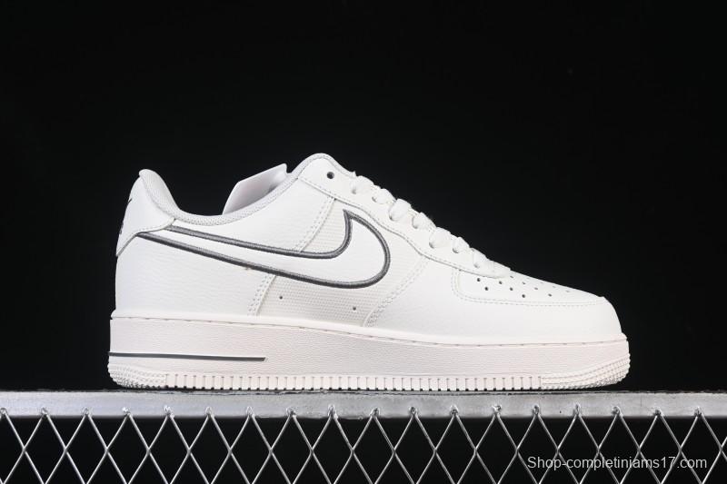 Nike Air Force 1 '07 Low Casual Sneakers with Full-Length Air Cushion - IB7677-101