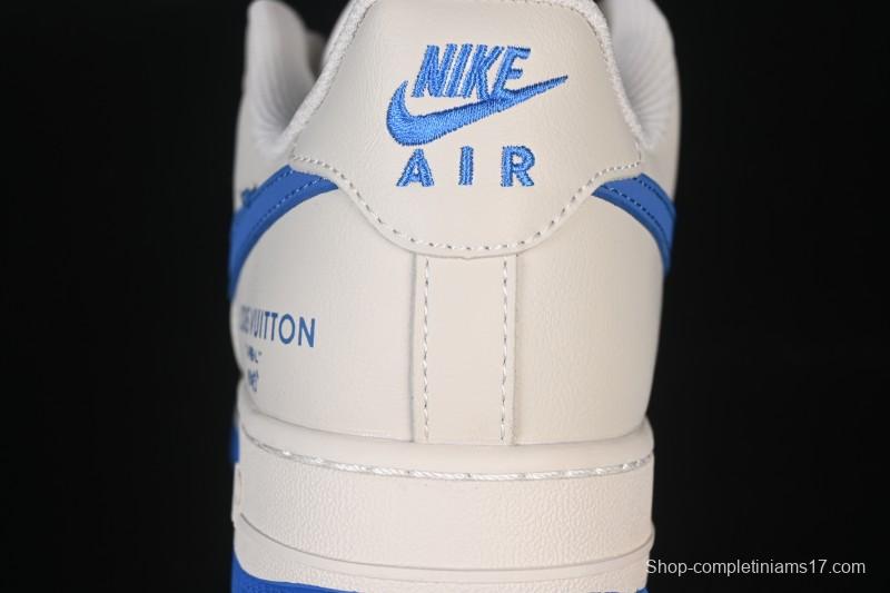 Nike Air Force 1 '07 Low LV Collaboration Mesh Panel Light Blue Low-Top Casual Sneakers - QW5836-025