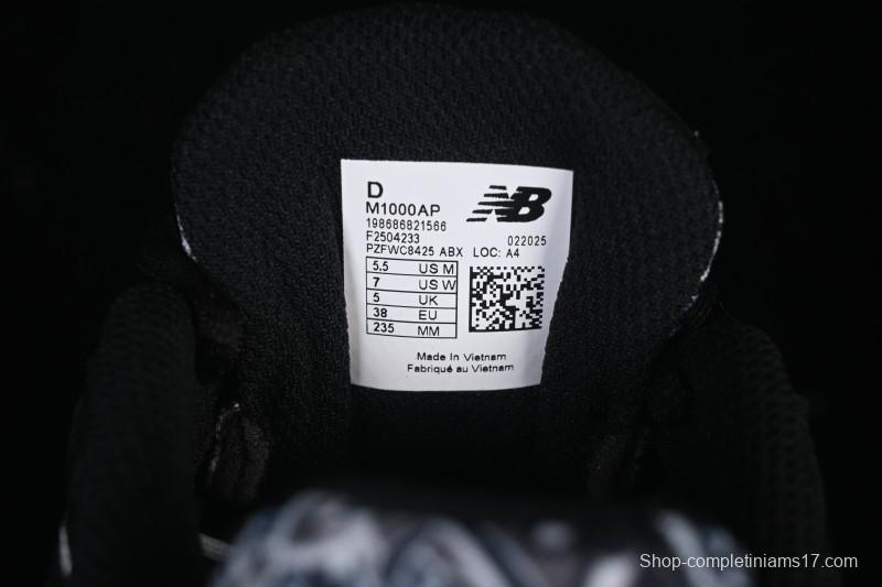 New Balance 1000 Series Retro Dad Style Low-Top Casual Sports Running Shoes - M1000AP