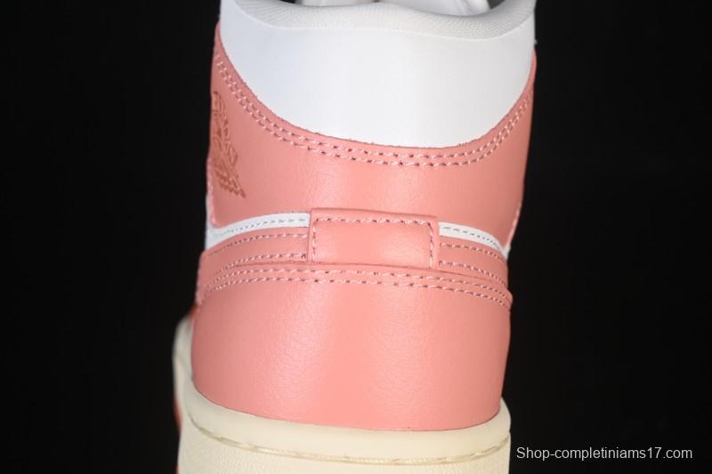 Nike Air Jordan 1 Mid AJ1 Orange Sunshine - DQ8426-180