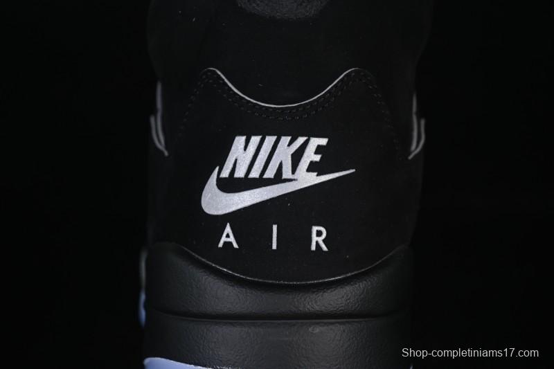 Nike Air Jordan 5 Black Metallic Reimagined Retro Basketball Shoes - HF3975-001