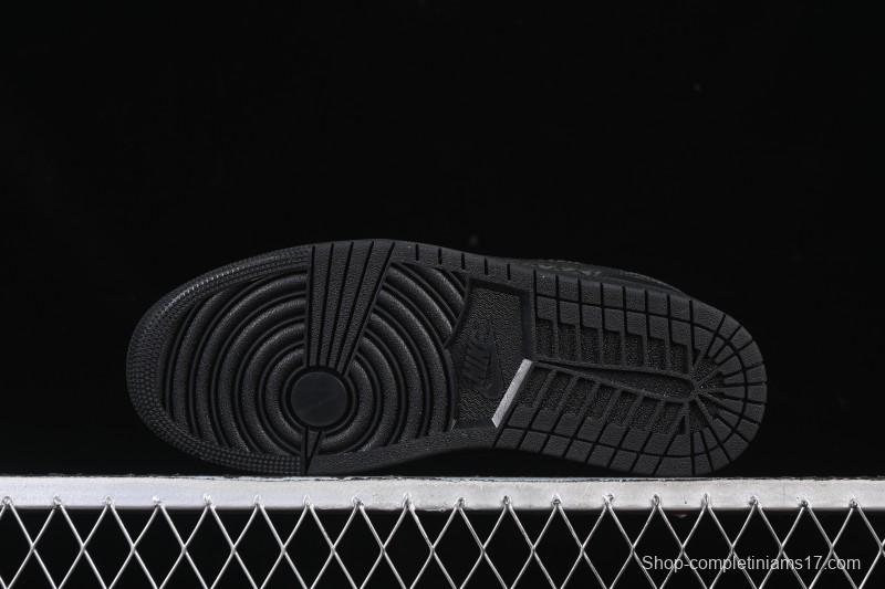 Nike Air Jordan 1 Low Elephant Print Casual Sneakers - IM6568-010