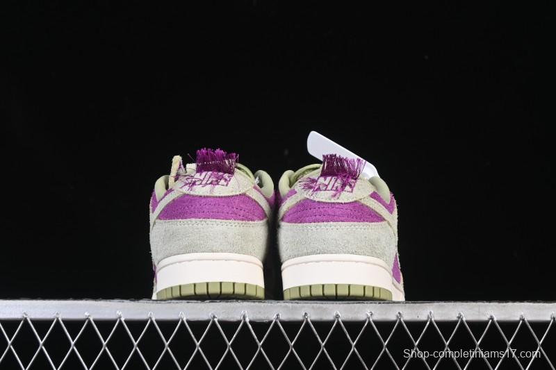 Nike Dunk Low Panda Viotech Green Purple Low-Top Casual Skate Shoes - IH7648-700