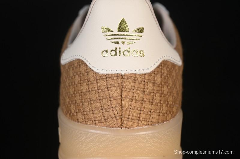 Adidas Originals Gazelle Indoor Retro Casual Slip-Resistant Wear-Resistant Low-Top Skate Shoes - JR8851