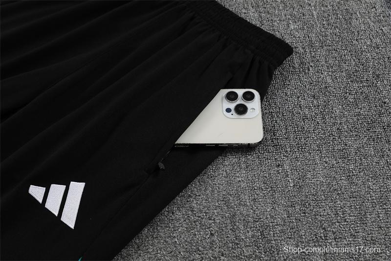 Player Version 25/26 Liverpool Green AD on Both Sleeves Half Zipper Jacket+Long Pants