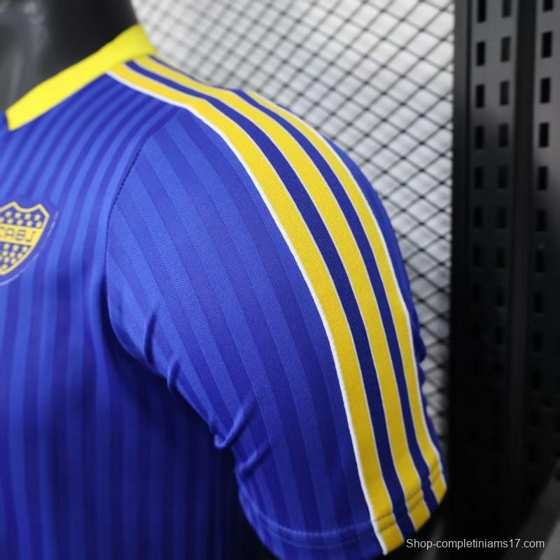 Player Version 25/26 Adidas Boca Juniors Terrace Icons Jersey