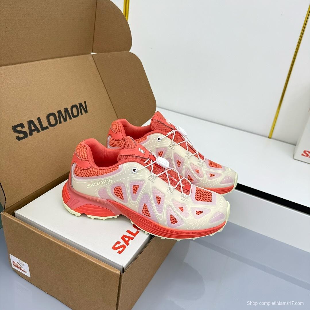 Salomon XT Whisper Casual Shoes with Thick Sole and Color Blocking - LY00310
