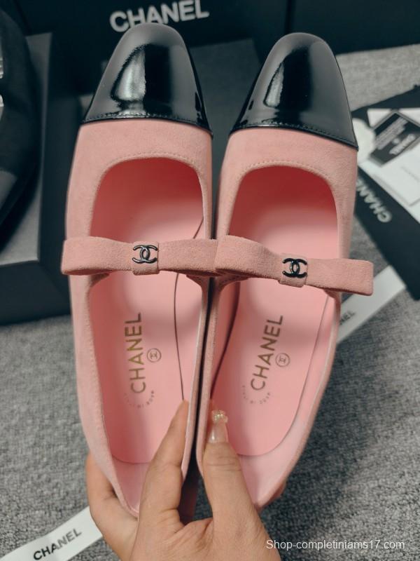 Chanel Classic Slingback Bow Flats - LY00290