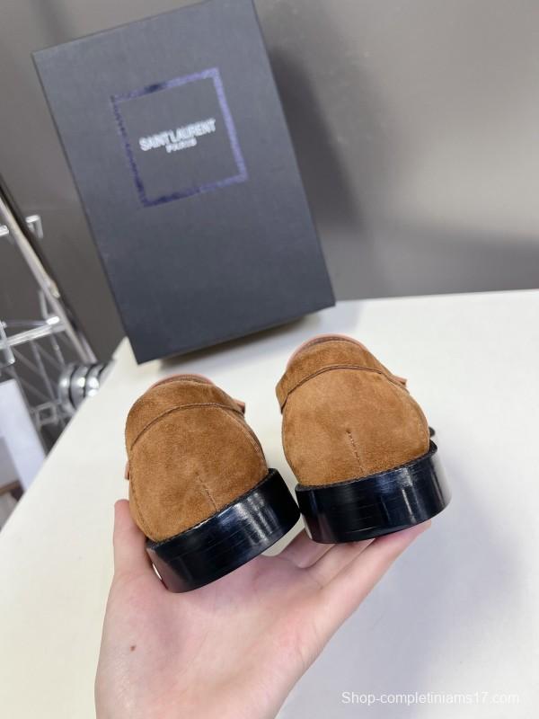Saint Laurent 2025/SS Classic Loafer Flats - KFY00350