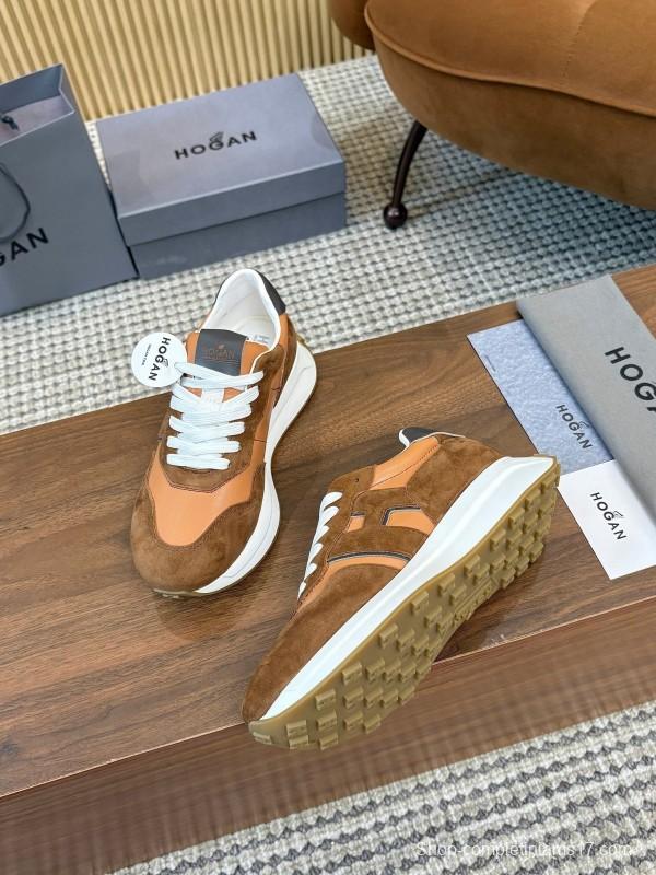 Hogan H-STRIPES Series Couple Thick Sole Dad Shoes Airship Shoes Casual Sports Shoes - AS00350