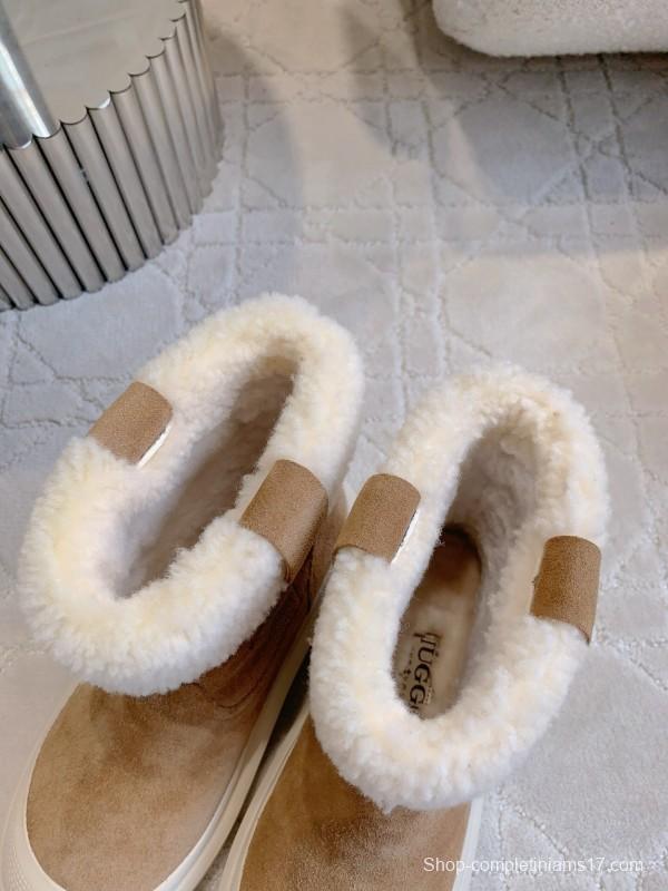 UGG 2025 SS Wool Warm Snow Boots - AS00310