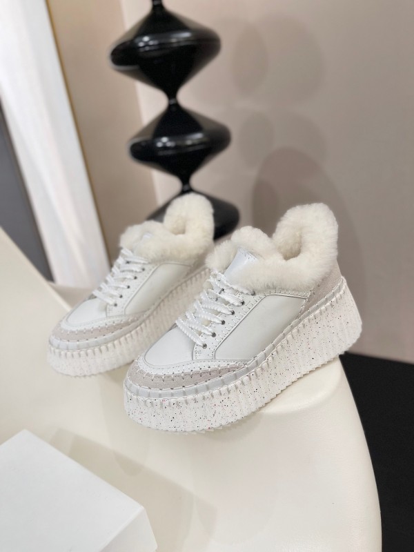 Chloe 2025 SS Casual Shoes with Lightweight Rubber Sole - LY00420