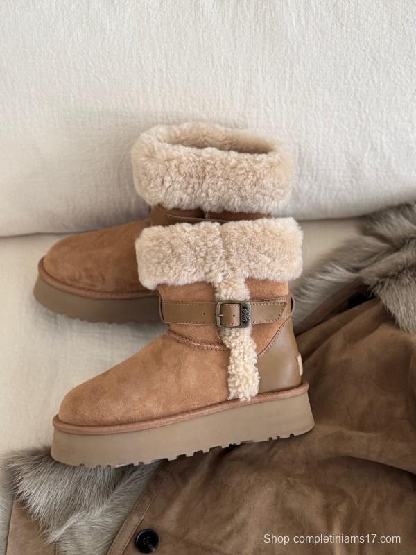 Adidas Curly Hair Platform Little Knight Boots - AS00340