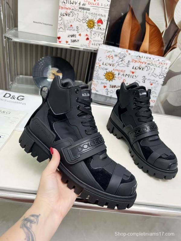 D&G 2025 SS Platform Derby Casual Shoes - AS00390