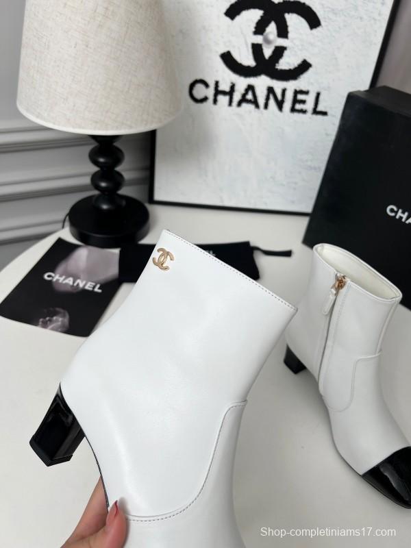 Chanel 2025/SS Double C Heel Fashion Boots - LY00370/LY00400