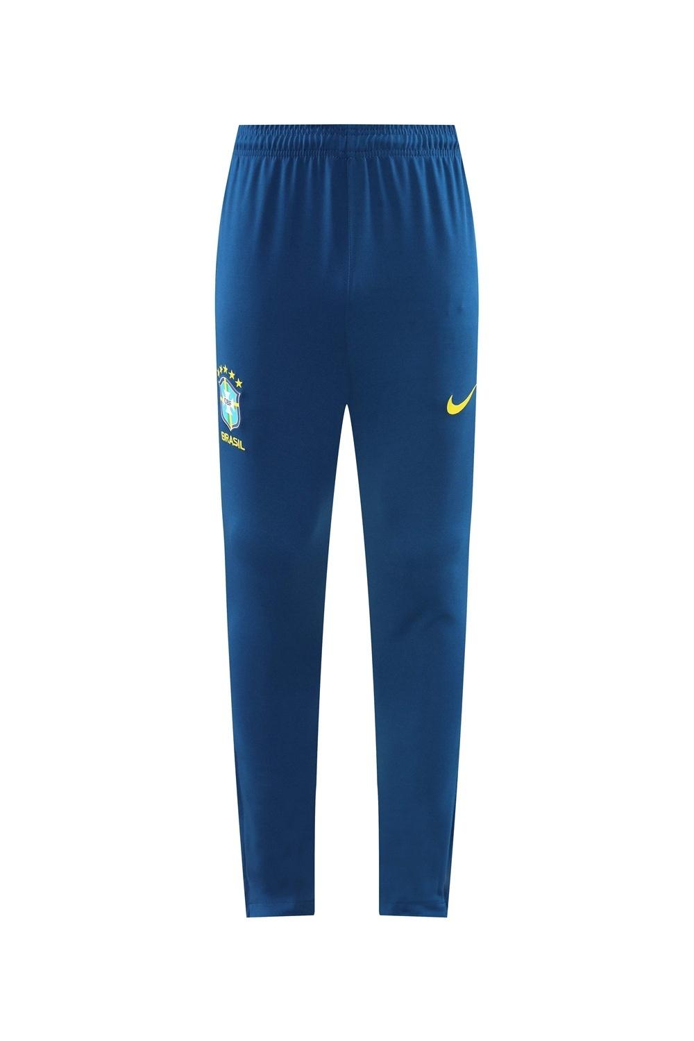 2025 Brazil Lake Green Half Zipper Jacket+Long Pants