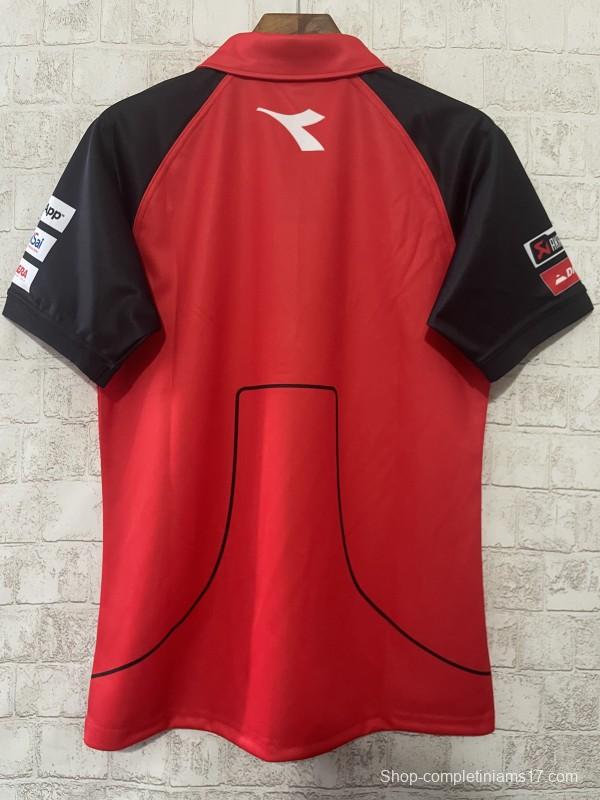 2024 F1  Ducati Corse Red with Black  Sleeves Racing Motorsports Polo