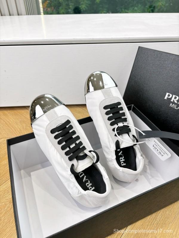 Prada 2025 SS Metal Toe Thin Sole Training Shoes Casual Footwear - LY00280