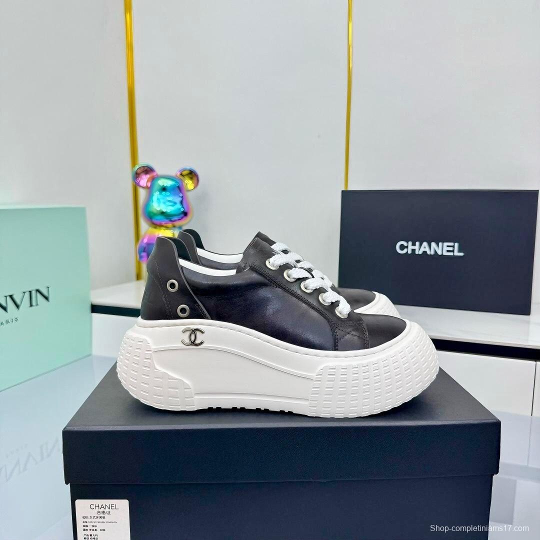 Chanel 2025 SS Panda Loafers Casual Sports Shoes - LY00330