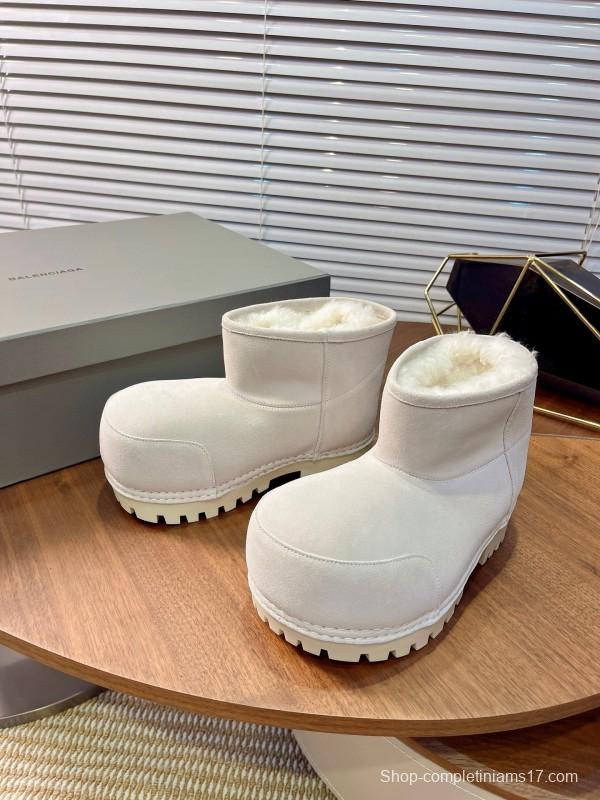 Balenciaga 2025 SS Oversized High-Heel Snow Boots - AS00500