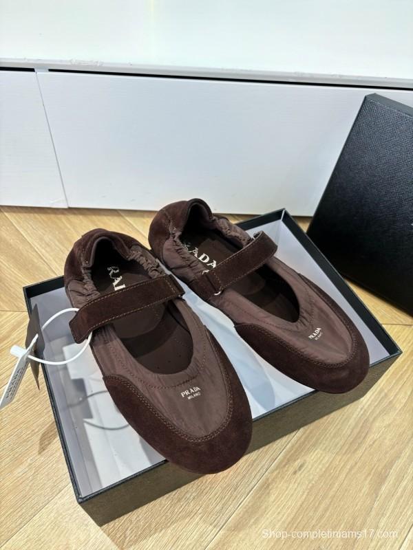 Prada 2025 SS Metal Toe Thin Sole Training Shoes Casual Footwear - LY00260