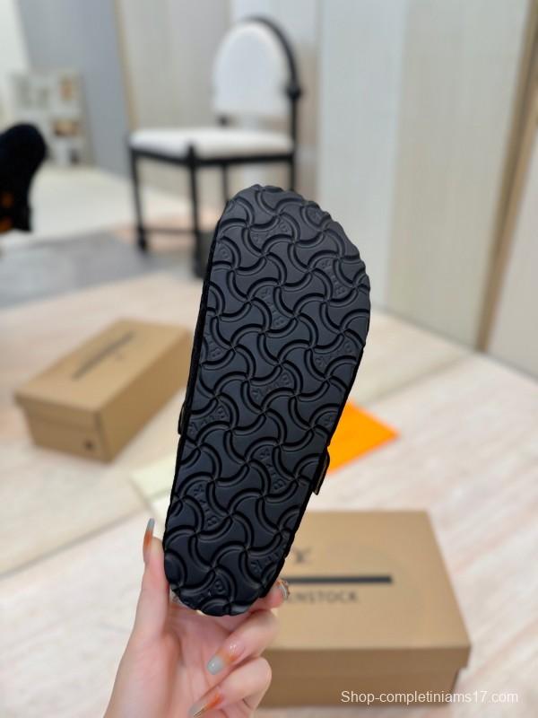 Louis Vuitton Louis Vuitton × BIRKENSTOCK Boston Soft Sole Mule Slippers - KFY00300