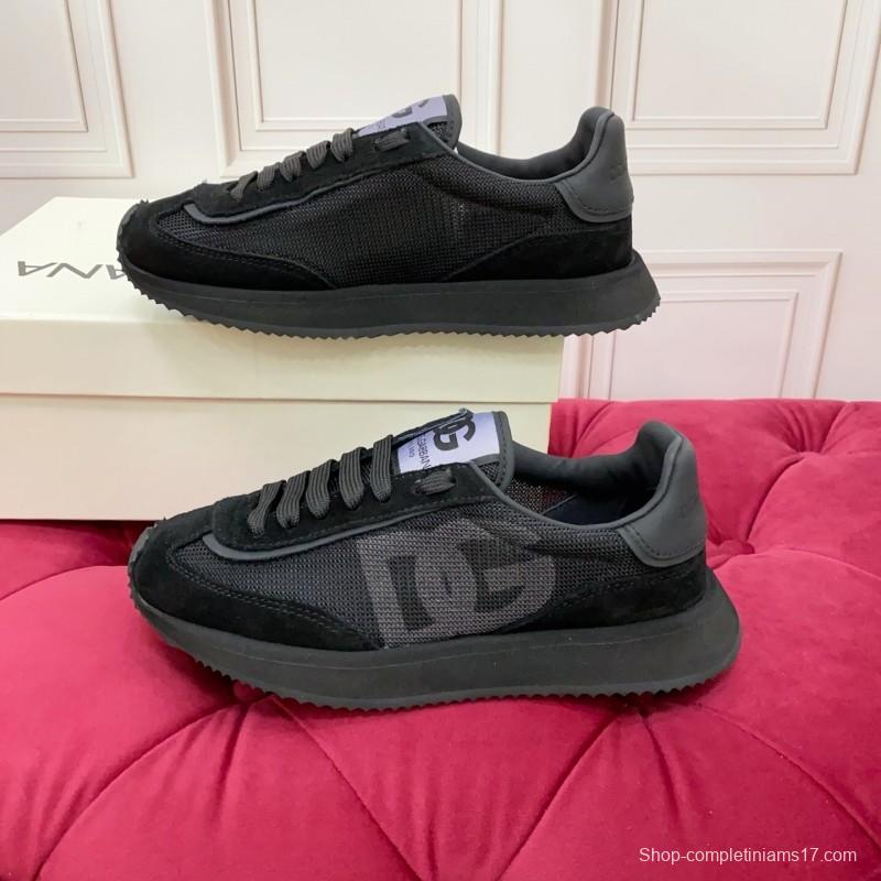 Dolce & Gabbana 2025/SS New Collection Luxury Embroidered Logo Sneakers - AS00300