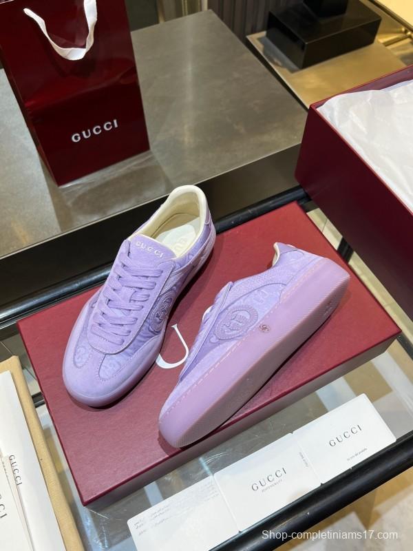 Gucci 2025 SS Couple Edition Trainer Sneakers; Forrest Gump Shoes; Athletic Footwear - AS00280
