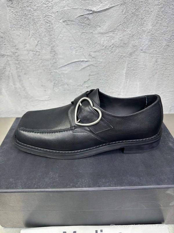 Adidas 2025 SS Square Toe Derby Shoes with Chain Buckle - KFY00420