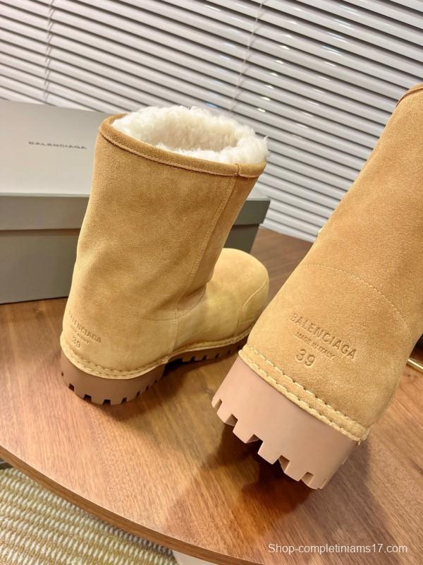 Balenciaga 2025 SS Oversized High Heel Snow Boots - AS00520