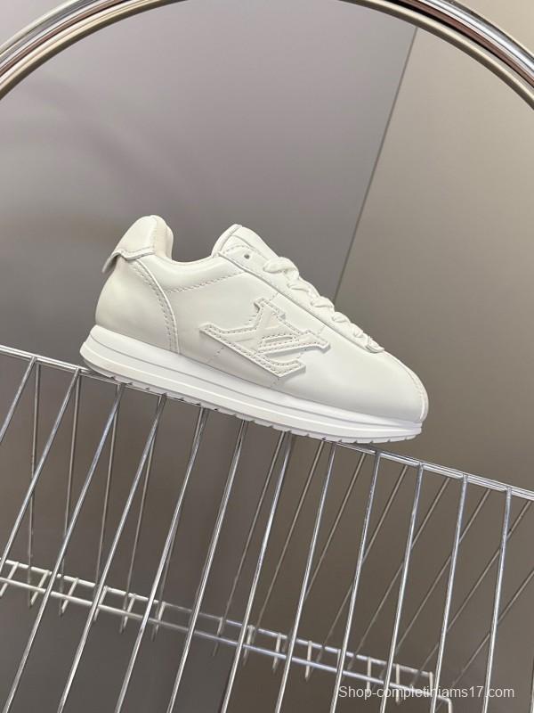 Louis Vuitton LV x Pharrell Williams Runway Platform Sneakers Retro Running Shoes - KFY00380