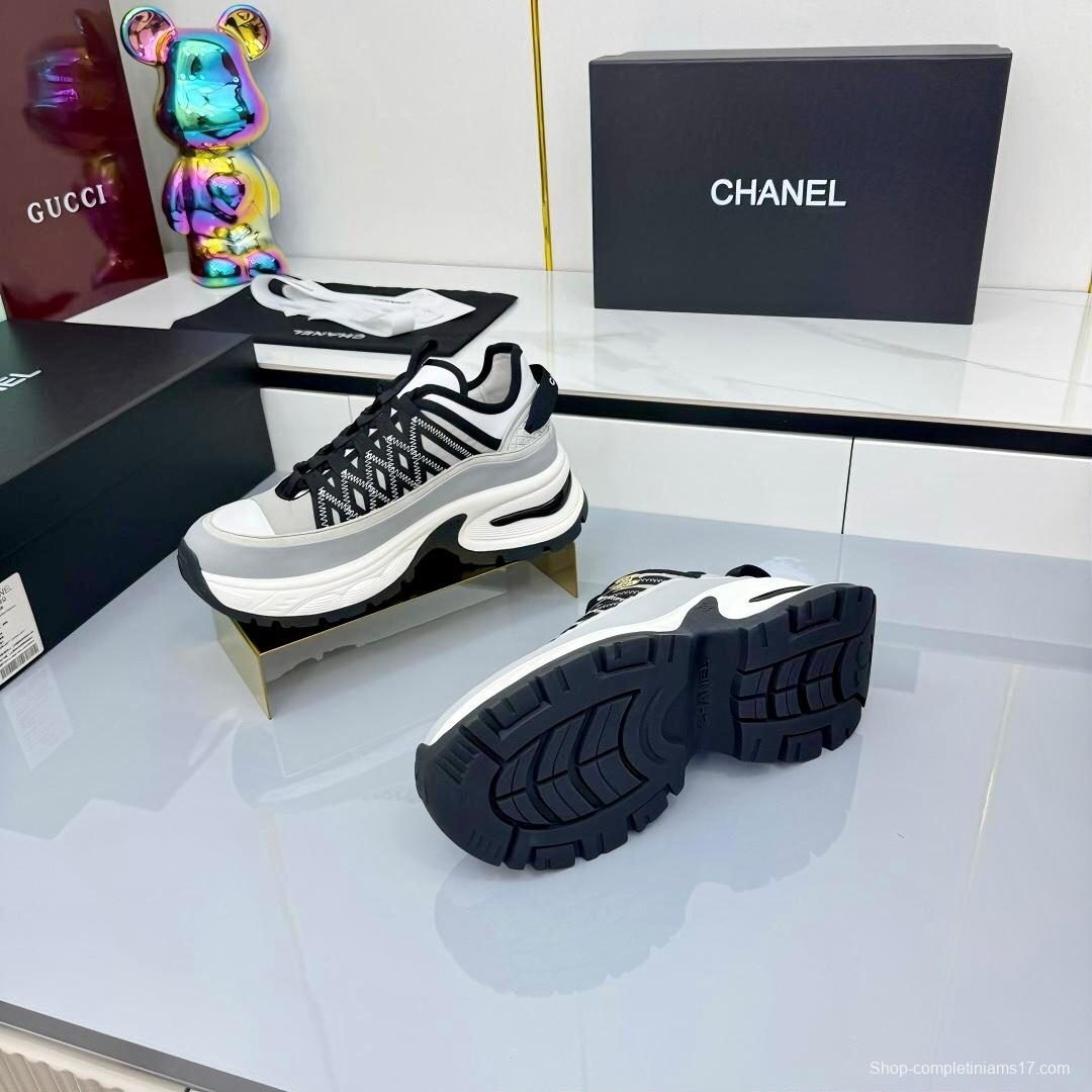 Chanel 2025 SS Panda Sneakers Classic Design Casual Sports Shoes - LY00360