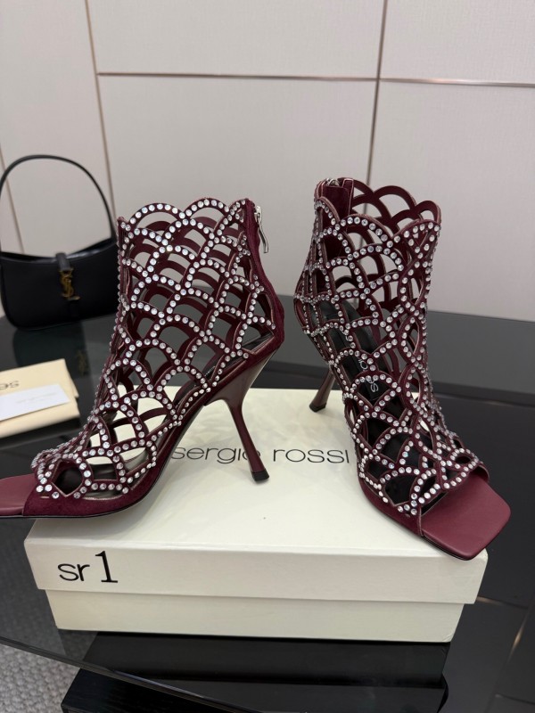 Sergio Rossi Mermaid Sandals 2025 SS Collection - KFY00470