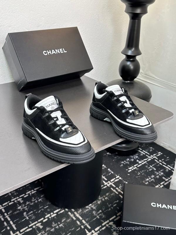 Chanel Spring/Summer 2025 Runway Thick Sole Sneakers - LY00320
