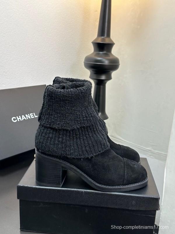 Chanel 2025/SS Short Boots Essential Autumn Winter Item - LY00260