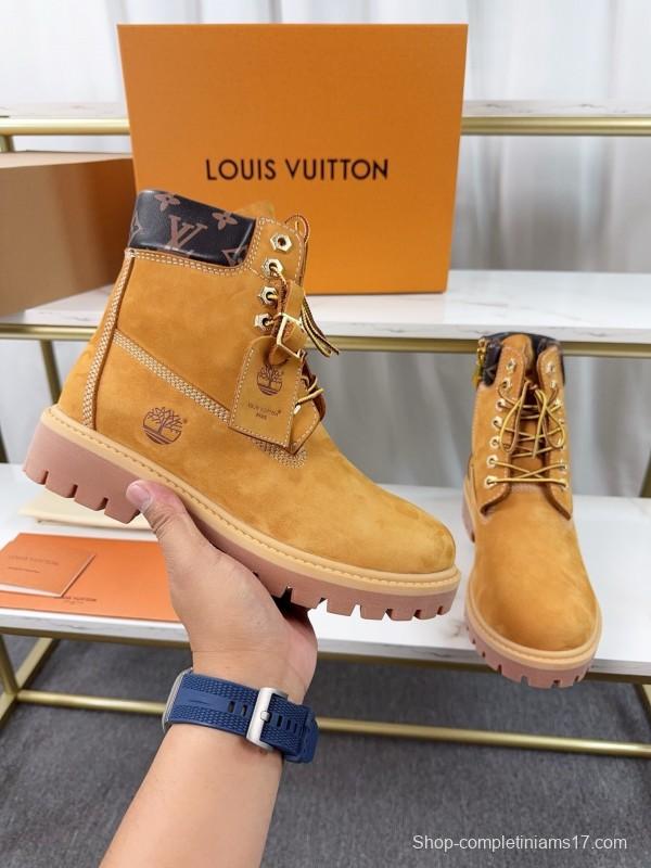 Timberland 6-Inch Monogram Ankle Boots Waterproof Suede Collaboration - LY00380