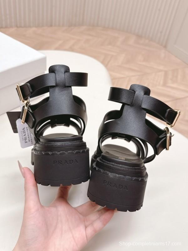 Prada Spring Summer 2025 High-Top Sandals Roman Platform - LY00300