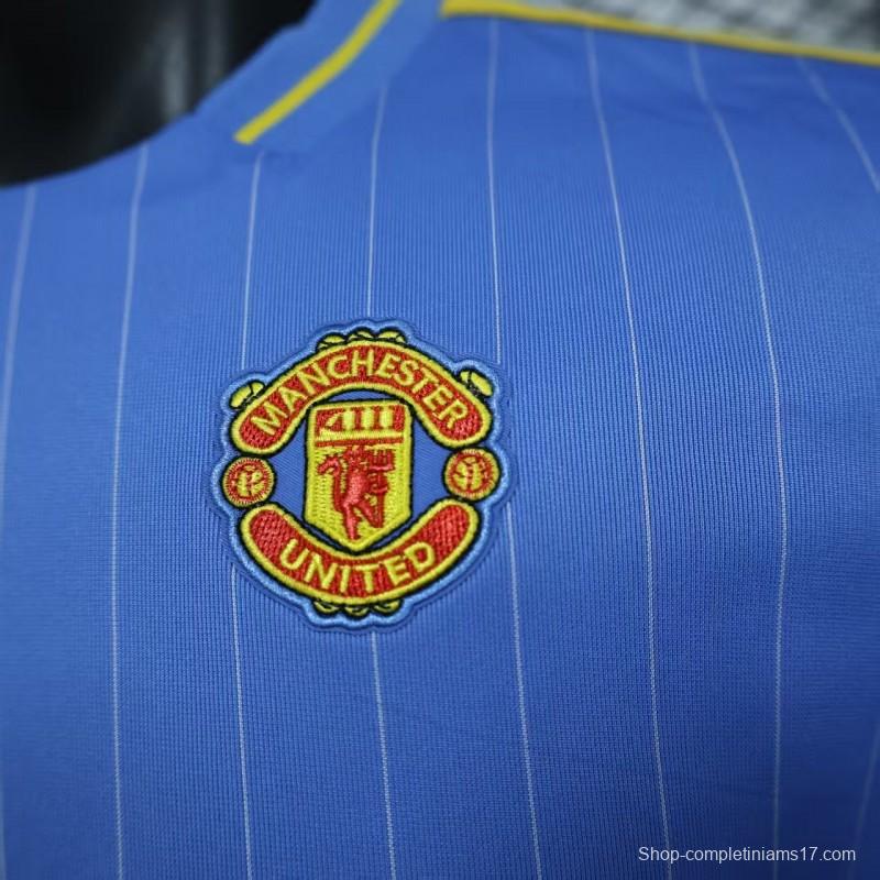 Player Version 25/26 Manchester United Sky Blue  Adidas Original Jersey