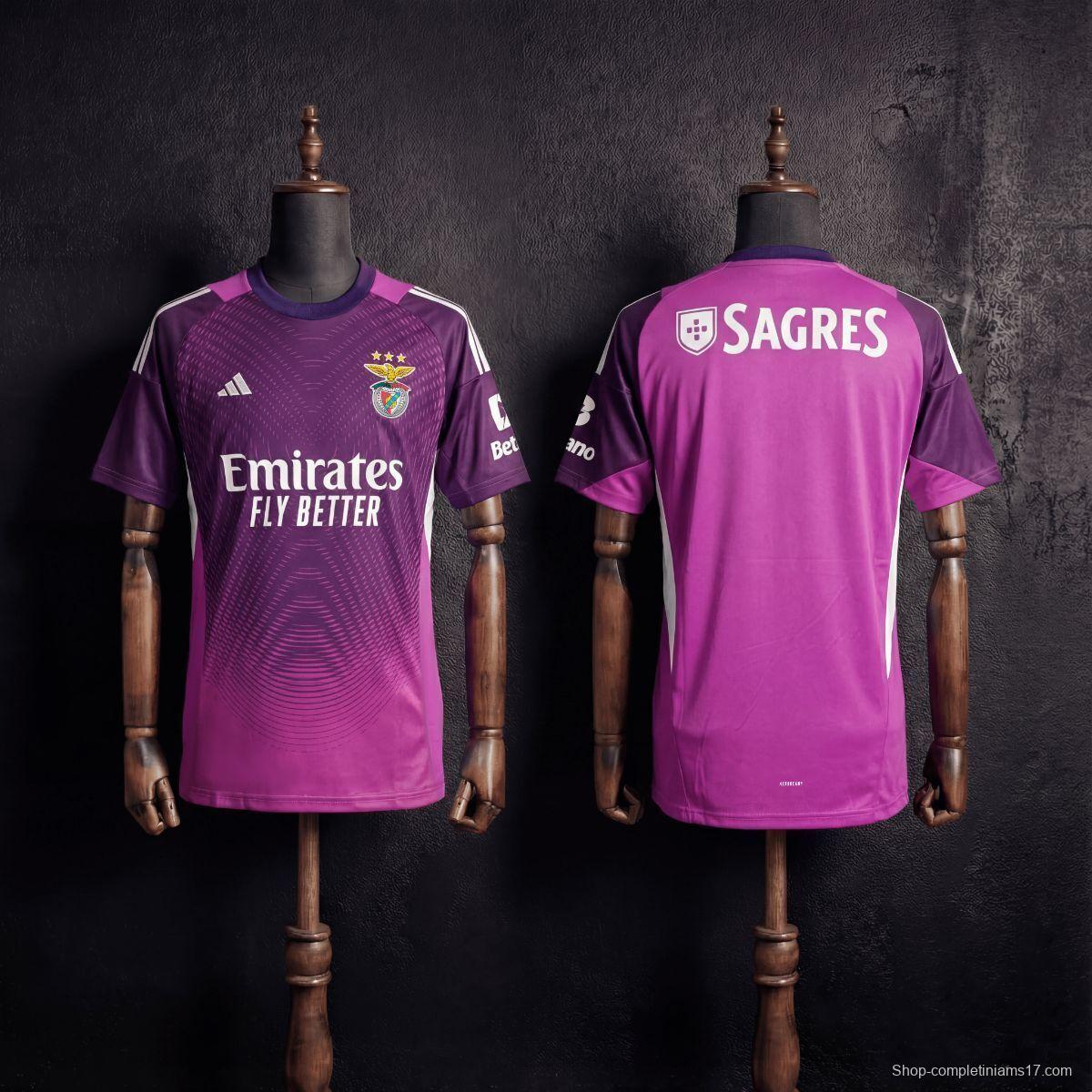 25/26 Benfica Goalkeeper Purple Jersey