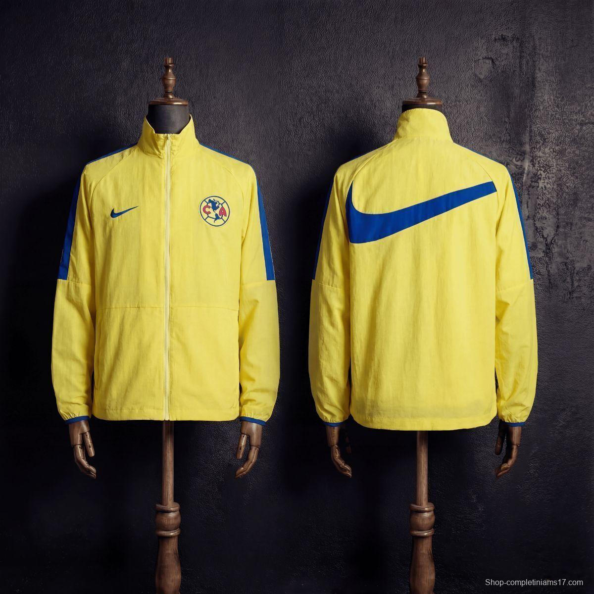 2026 Club America Yellow Jacket Windbreaker