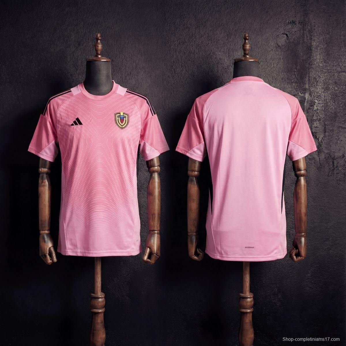 25/26 Venezuela Goalkeeper Pink Jersey