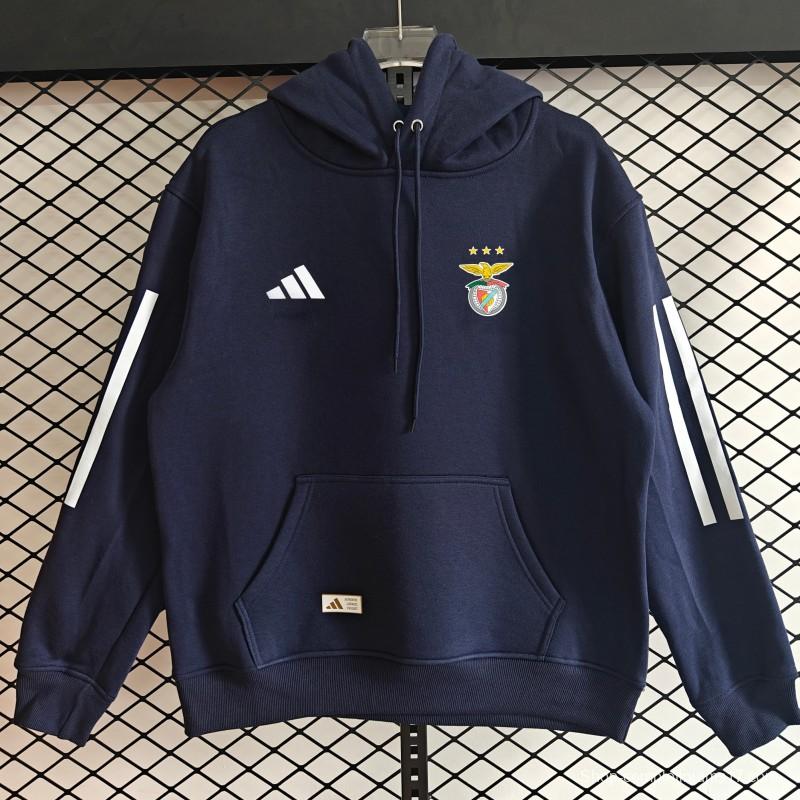 25/26 Benfica Embroidered Logo Hoodie 9 Colors