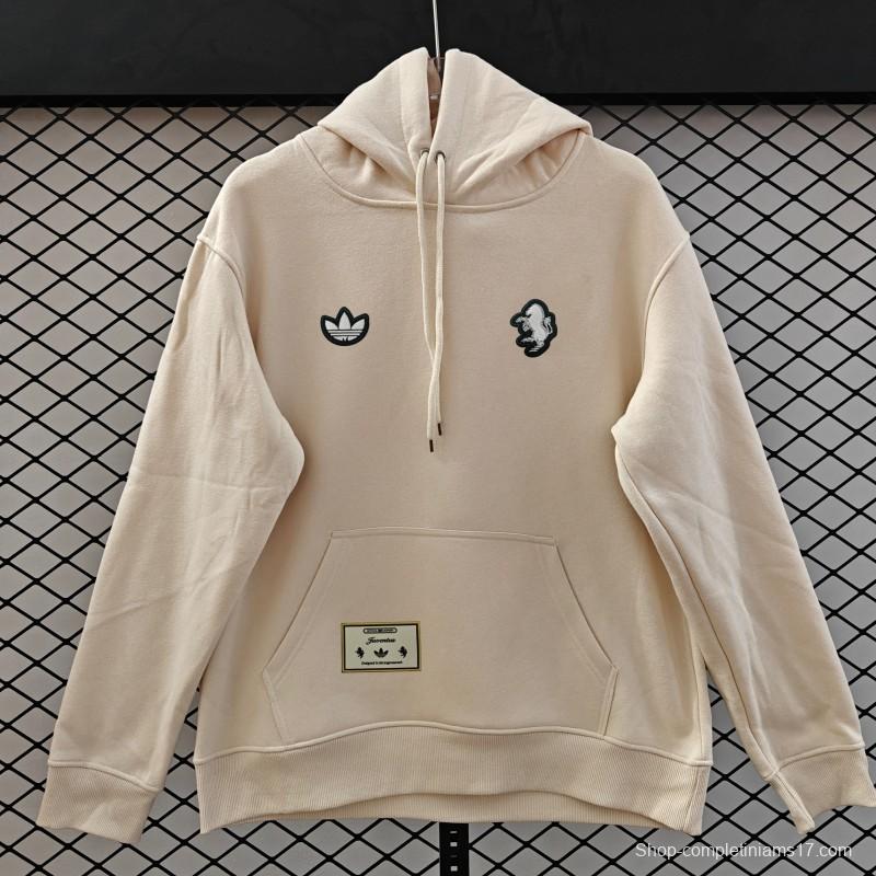 25/26 Juventus Embroidered Logo Hoodie 9 Colors